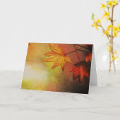 Maple Morn Wenskaarten van Alison Galvan Kaart (Gele Bloem)