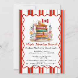 Maple Morning Brunch | 3D poppenhuis pannenkoek Kaart