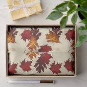 Maple Oak Foliage laat najaarkleuren ontkoppelen Tissuepapier (Geschenk)