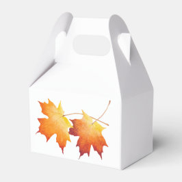 Maple Paar op een Gable Favor Box Bedankdoosjes