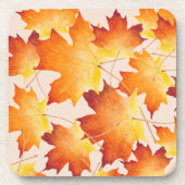 Maple Paar op een Onderzetter Set (Voorkant)