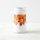 Maple Paar op een Stein Bierpul (Voorkant links)