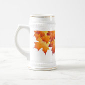 Maple Paar op een Stein Bierpul (Links)