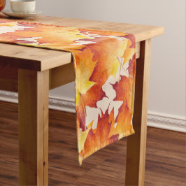 Maple Paar op een Tafelloper