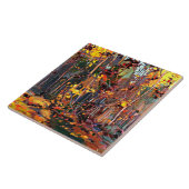 Maple Saplings, fijne kunst van Tom Thomson,  Tegeltje (Zijkant)