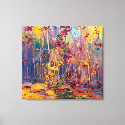 Maple Saplings Oklings | Tom Thomson | Canvas Afdruk (Voorkant)