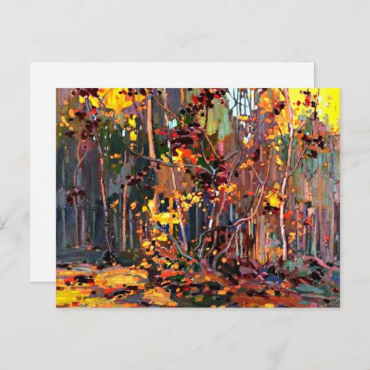 Maple Saplings, populaire kunst van Tom Thomson (Voorkant / Achterkant)