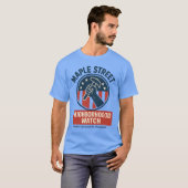 Maple Street WIJK KIJKEN T-shirt (Voorkant volledig)