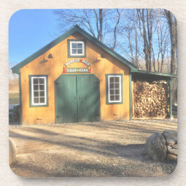Maple Sugar House in Parmelee Boerderij Bier Onderzetter