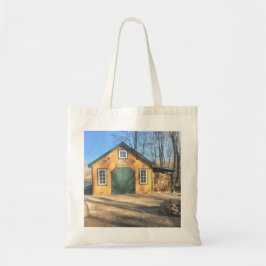 Maple Sugar House in Parmelee Boerderij Tote Bag
