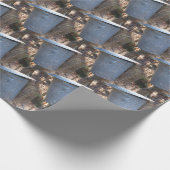 Maple Sugar Sap Bucket Natuur Patroon Cadeaupapier (Hoek)