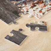 Maple Sugar Sap Bucket on Tree Natuur  Legpuzzel (Zijkant)