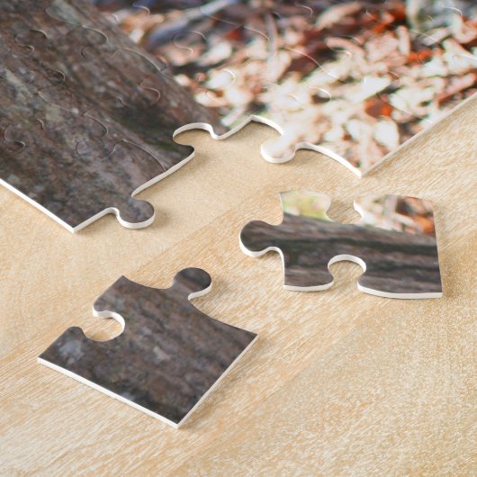 Maple Sugar Sap Bucket on Tree Natuur Legpuzzel (Zijkant)