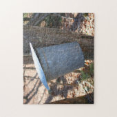 Maple Sugar Sap Bucket on Tree Natuur  Legpuzzel (Verticaal)