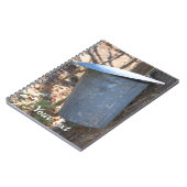 Maple Sugar Sap Bucket on Tree Natuur Notitieboek (Linkerzijde)