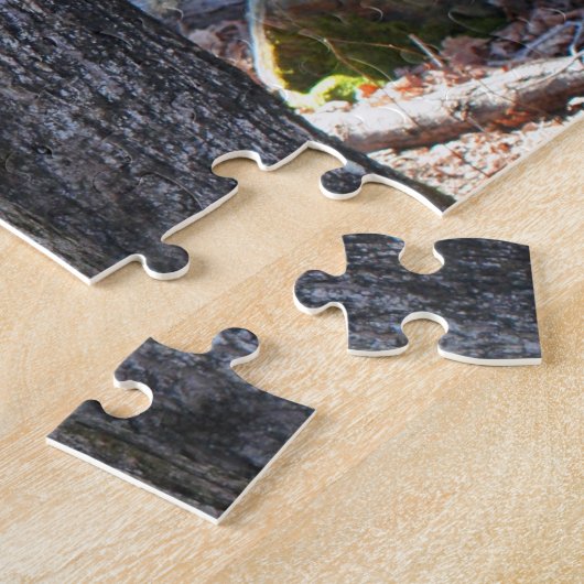 Maple Sugar Sap Buckets on Tree Natuur Legpuzzel (Zijkant)