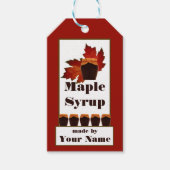Maple Syrup Cadeaulabel (Voorkant)