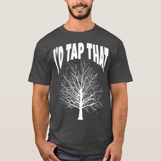 Maple Syrup Id Tap That Sugaring Sap Vermont NY T-shirt (Voorkant)