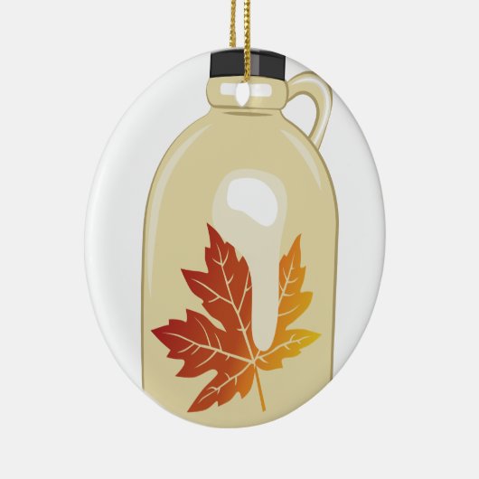 Maple Syrup Keramisch Ornament (Rechts)