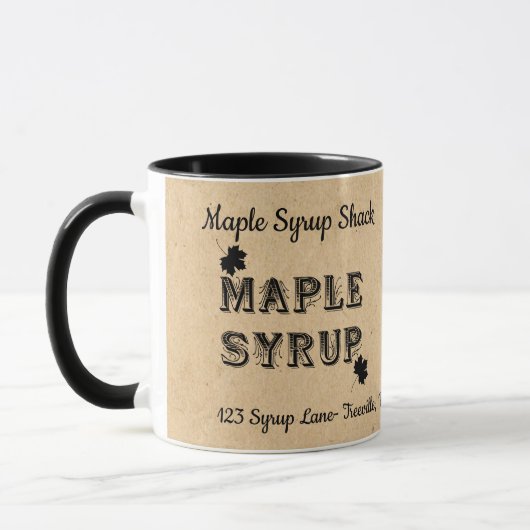 Maple Syrup Maple Business Mok (Links)