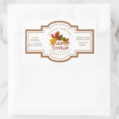 Maple Syrup Maple Leaf Trio Old Style Label (Tas)