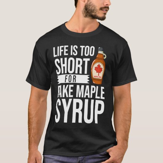 Maple Syrup Maple Tree Tapping Canada T-shirt (Voorkant)