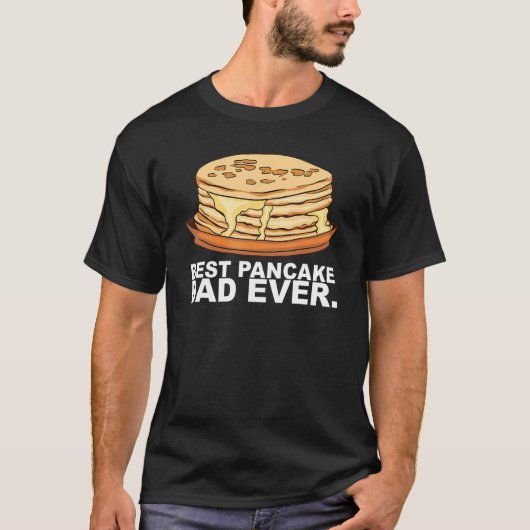 Maple Syrup Pancake Breakfast For A Pancake Maker T-shirt (Voorkant)