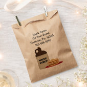 Maple Syrup Product Bag Business Bag Bedankzakje (Geknipt)
