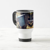 Maple Syrup Sap Bucket aangepast Reisbeker (Voorkant links)