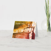 Maple Syrup Sap die Natuur uitvoert Art Hartelijk  Bedankkaart (Voorkant)