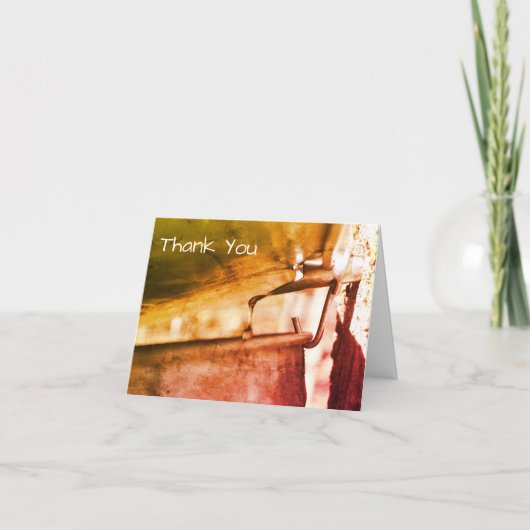 Maple Syrup Sap die Natuur uitvoert Art Hartelijk  Bedankkaart (Voorkant)