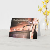 Maple Syrup Sap die persoonlijke Birthday-Kaart ui Kaart (Gele Bloem)