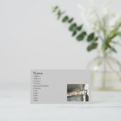 Maple Syrup Sap Running Natuur Visitekaartje (Staand voorkant)