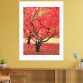 Maple Trees Canvas Print (Insitu (Woonkamer))