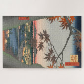 Maple Trees in Autumn Shrine  Ukiyo-e Japan Legpuzzel (Horizontaal)
