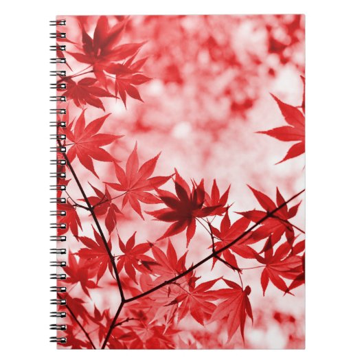 Maple Trees Leaves Design-29997 Notitieboek (Voorkant)