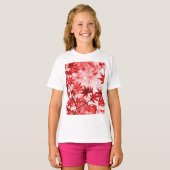 Maple Trees Leaves Design-29997 T-shirt (Voorkant volledig)