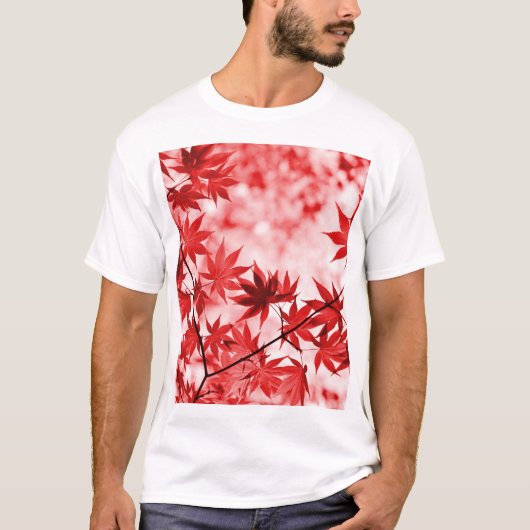 Maple Trees Leaves Design-29997 T-shirt (Voorkant)