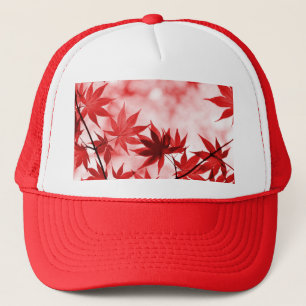 Maple Trees Leaves Design-29997 Trucker Pet