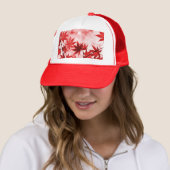 Maple Trees Leaves Design-29997 Trucker Pet (In situ)