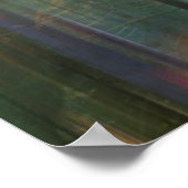 Maple Trees | State Park Silver Herfsten Poster (Hoek)