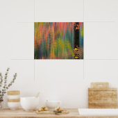 Maple Trees | State Park Silver Herfsten Poster (Keuken)