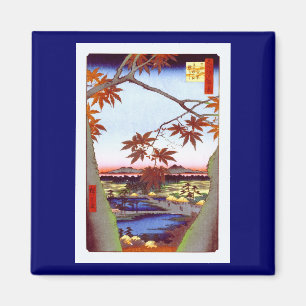 Maple Trees Tekona Hiroshige Japans Magneet