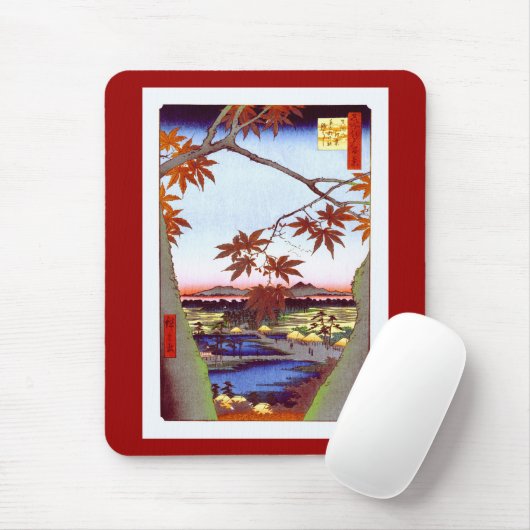 Maple Trees Tekona Hiroshige Japans Muismat (Met muis)