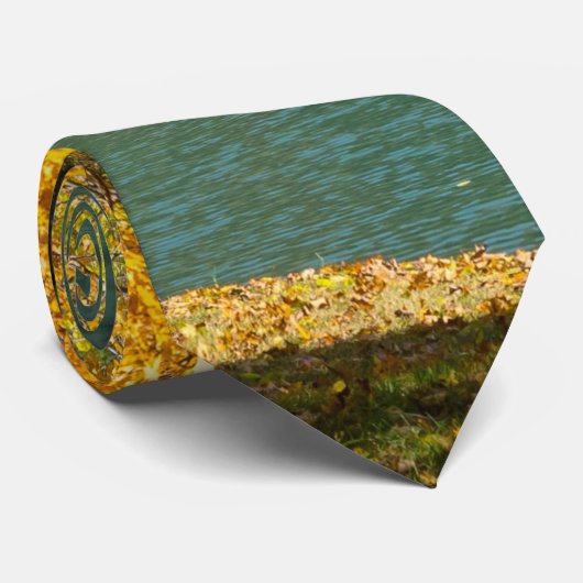 Maple Umbrella Over Dogwood Creek Stropdas (Opgerold)