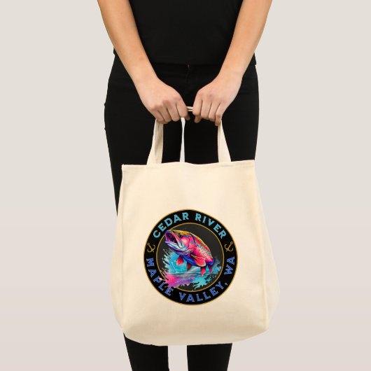 Maple Valley (Cedar River) Washington Canvas tas (Voorkant (product))