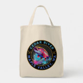 Maple Valley (Cedar River) Washington Canvas tas (Achterkant)