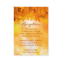 Maple verlaat Autumn Splendor Enclosure Kaart