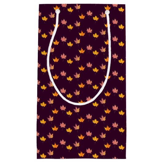 Maple verlaat Herfst Baby shower Klein Cadeauzakje (Voorkant)