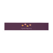 Maple verlaat Herfst Baby shower Uitnodigingen Wikkel (Vlak)